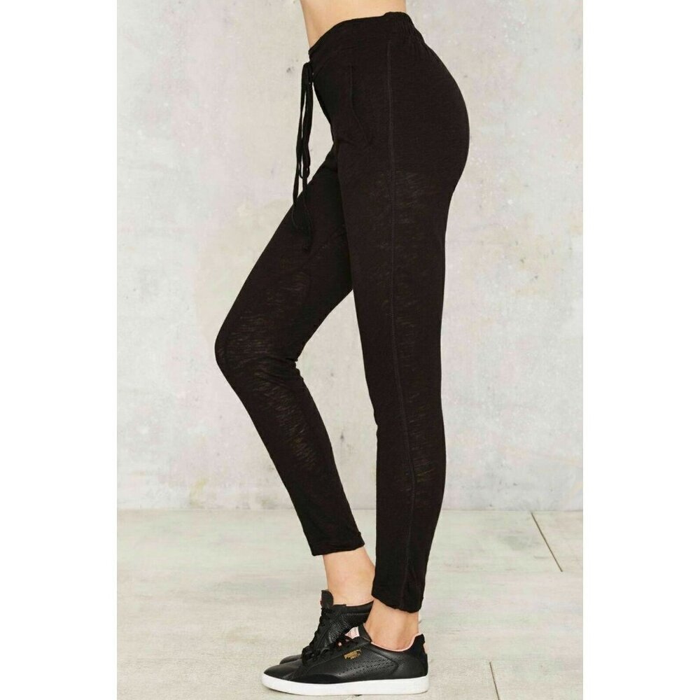 Pursue by Nasty Gal Women’s Black “Loving You Is Easy” Lounge Pants Drawstring S - Picture 12 of 14